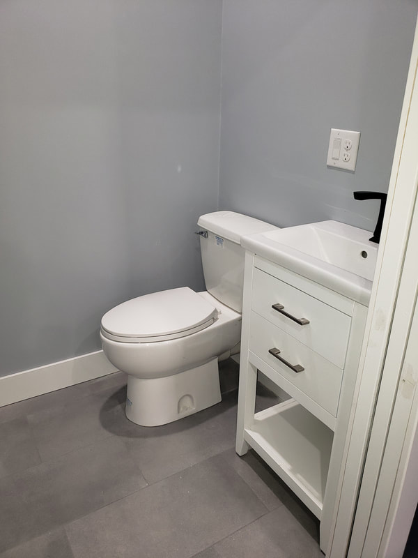 Bathroom Remodel -  Toilet Install - After